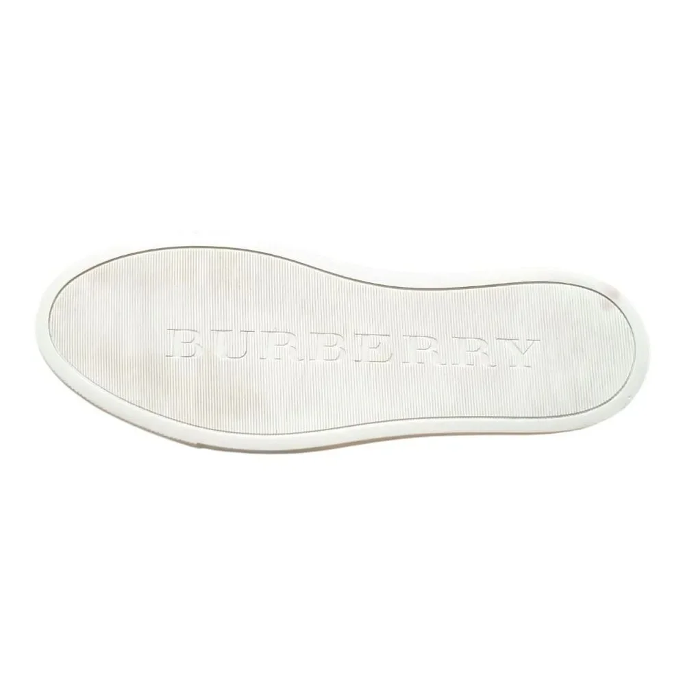 BURBERRY Hartsfields Check House Lace-Up Sneaker Size 40 - Picture 8 of 11